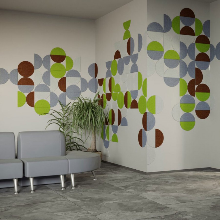 Panuri acustice Noecho, colectia Mosaic, Half Hoop